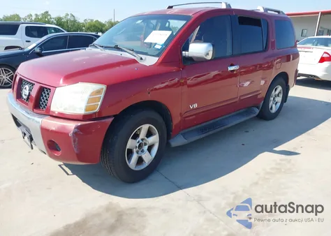 2006 Nissan Armada Se from USA, damaged, VIN 5N1AA08AX6N729533